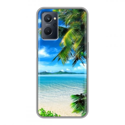 Дизайнерский силиконовый чехол для Realme 9i Пляж