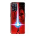 Дизайнерский силиконовый чехол для Realme 9 Pro Star Wars : The Last Jedi