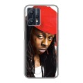 Дизайнерский силиконовый с усиленными углами чехол для Realme 9 Pro Lil Wayne