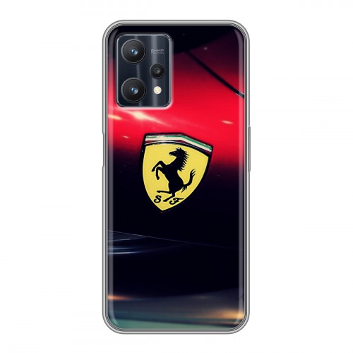 Дизайнерский силиконовый чехол для Realme 9 Pro Ferrari