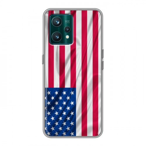 Дизайнерский пластиковый чехол для Realme 9 Pro Plus Флаг США