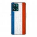 Дизайнерский пластиковый чехол для Realme 9 Pro Plus Флаг Франции
