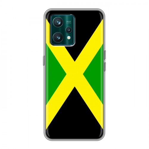 Дизайнерский пластиковый чехол для Realme 9 Pro Plus Флаг Ямайки