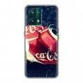 Дизайнерский пластиковый чехол для Realme 9 Pro Plus Coca-cola