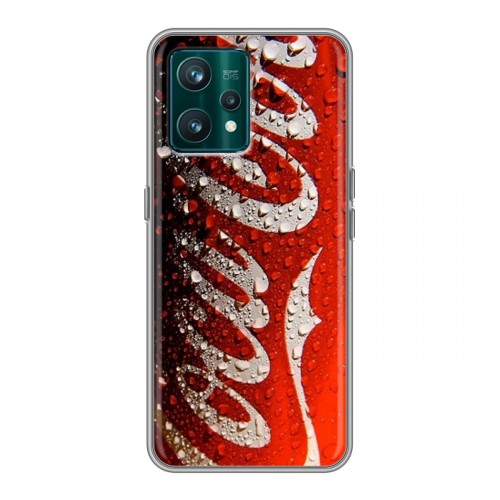 Дизайнерский пластиковый чехол для Realme 9 Pro Plus Coca-cola