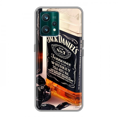 Дизайнерский пластиковый чехол для Realme 9 Pro Plus Jack Daniels