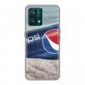 Дизайнерский пластиковый чехол для Realme 9 Pro Plus Pepsi