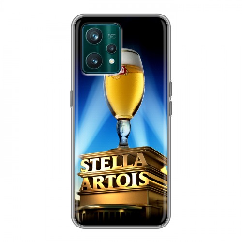 Дизайнерский пластиковый чехол для Realme 9 Pro Plus Stella Artois