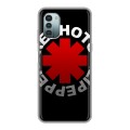 Дизайнерский пластиковый чехол для Nokia G11 Red Hot Chili Peppers