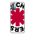 Дизайнерский пластиковый чехол для Nokia G11 Red Hot Chili Peppers