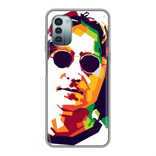 Дизайнерский пластиковый чехол для Nokia G11 Джон Леннон