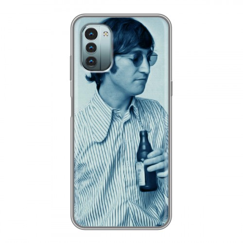 Дизайнерский пластиковый чехол для Nokia G11 Джон Леннон