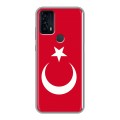 Дизайнерский пластиковый чехол для TCL 20B Флаг Турции
