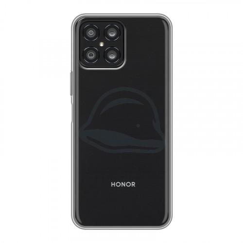 Полупрозрачный дизайнерский силиконовый чехол для Huawei Honor X8 Стикеры к Дню Победы