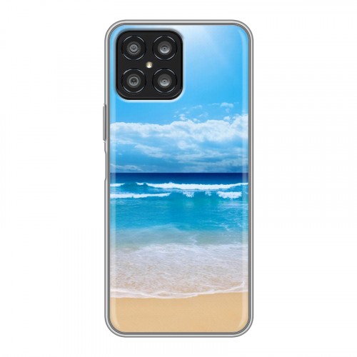 Дизайнерский силиконовый чехол для Huawei Honor X8 пляж