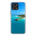 Дизайнерский силиконовый чехол для Huawei Honor X8 пляж