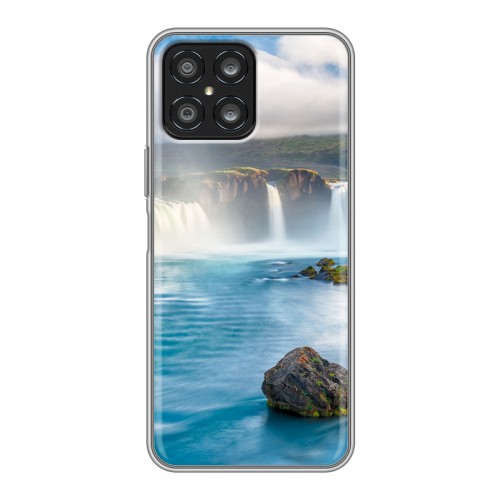Дизайнерский силиконовый чехол для Huawei Honor X8 водопады