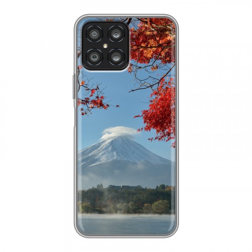 Дизайнерский силиконовый чехол для Huawei Honor X8 вулкан
