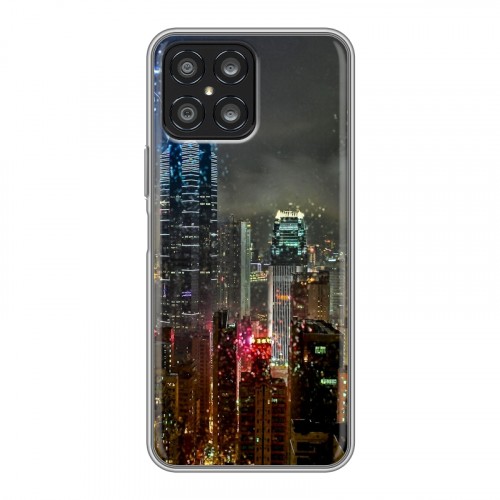 Дизайнерский силиконовый чехол для Huawei Honor X8 Гонконг