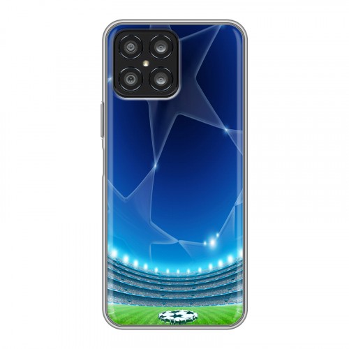 Дизайнерский силиконовый чехол для Huawei Honor X8 лига чемпионов