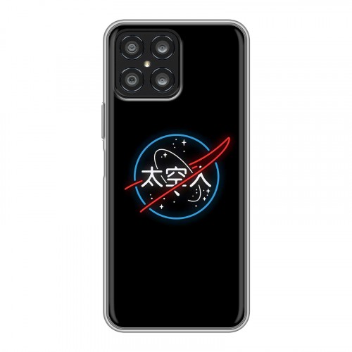 Дизайнерский силиконовый чехол для Huawei Honor X8 NASA
