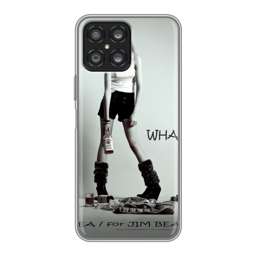 Дизайнерский силиконовый чехол для Huawei Honor X8 Jim Beam