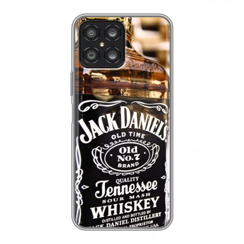 Дизайнерский силиконовый чехол для Huawei Honor X8 Jack Daniels