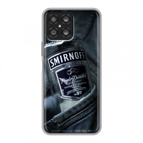 Дизайнерский силиконовый чехол для Huawei Honor X8 Smirnoff