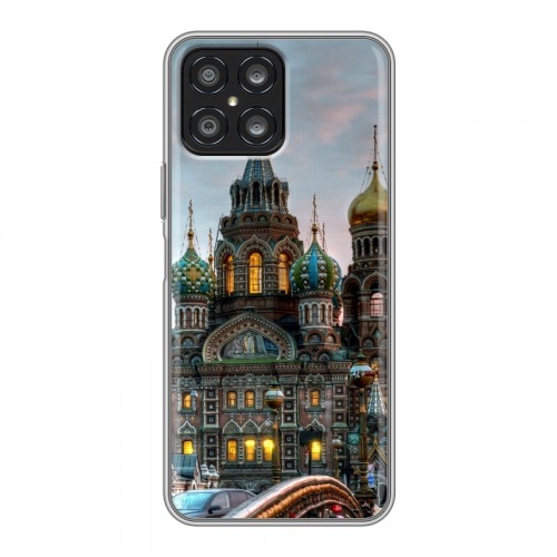 Дизайнерский силиконовый чехол для Huawei Honor X8 Санкт-Петербург