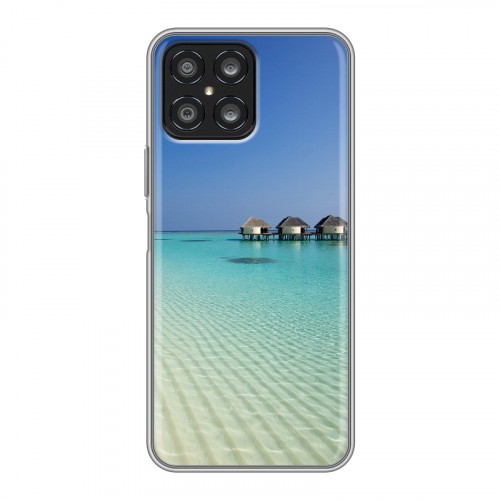 Дизайнерский силиконовый чехол для Huawei Honor X8 Пляж