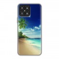 Дизайнерский силиконовый чехол для Huawei Honor X8 Пляж