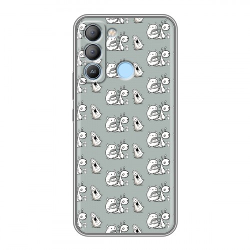 Дизайнерский пластиковый чехол для Tecno Pop 5 LTE Пастельные узоры