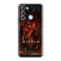 Дизайнерский силиконовый чехол для Tecno Pop 5 LTE Diablo