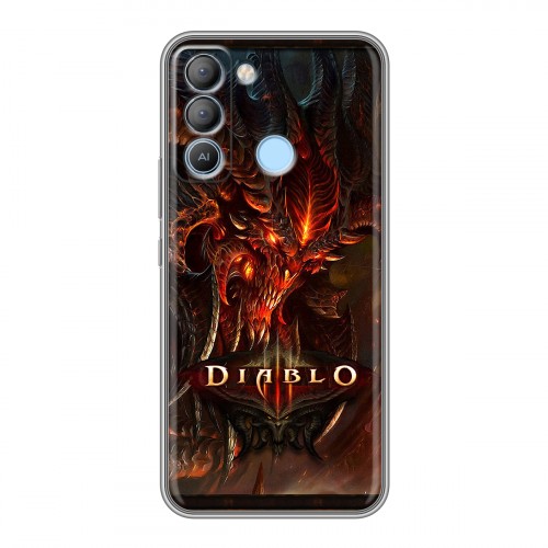 Дизайнерский силиконовый чехол для Tecno Pop 5 LTE Diablo