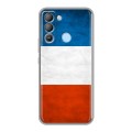 Дизайнерский силиконовый чехол для Tecno Pop 5 LTE Флаг Франции