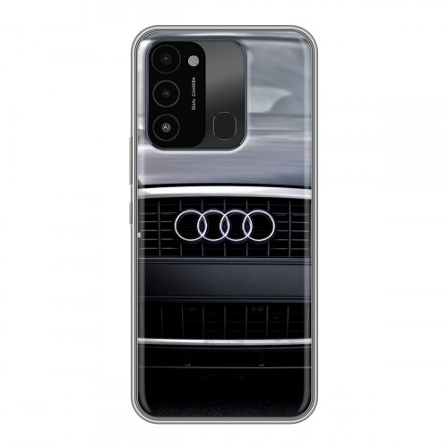 Дизайнерский силиконовый с усиленными углами чехол для Tecno Spark Go 2022 Audi