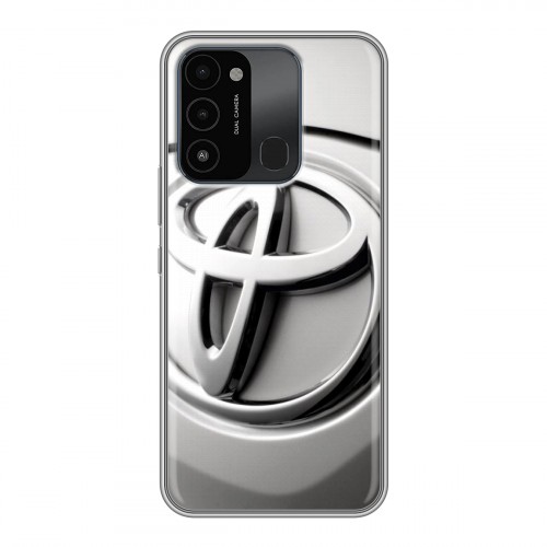 Дизайнерский силиконовый с усиленными углами чехол для Tecno Spark Go 2022 Toyota