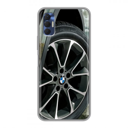Дизайнерский силиконовый чехол для Tecno Spark 8P BMW