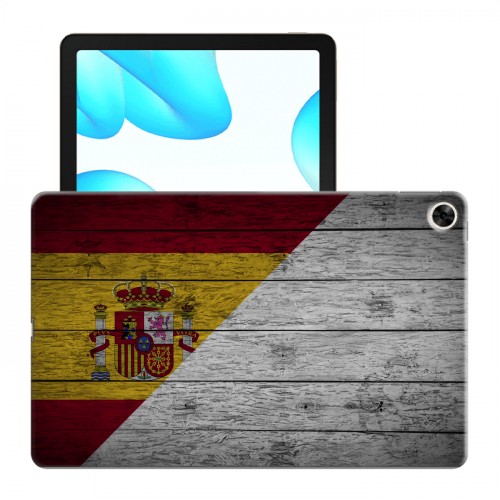 Дизайнерский силиконовый чехол для Realme Pad флаг Испании