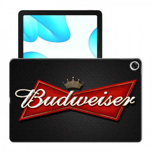 Дизайнерский силиконовый чехол для Realme Pad Budweiser