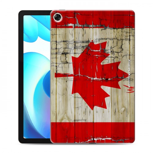 Дизайнерский силиконовый чехол для Realme Pad Флаг Канады