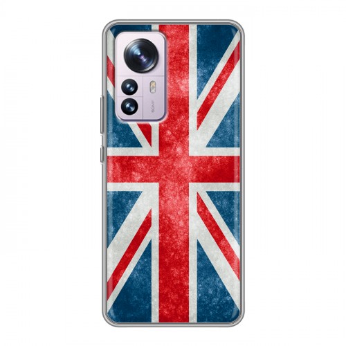 Дизайнерский силиконовый чехол для Xiaomi 12 Pro Флаг Британии