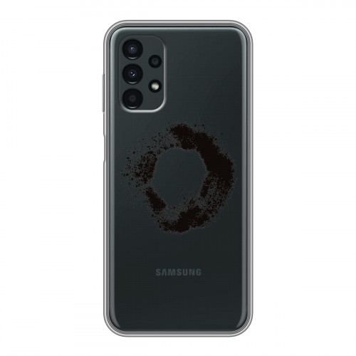 Полупрозрачный дизайнерский пластиковый чехол для Samsung Galaxy A13 4G Абстракции 5
