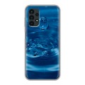 Дизайнерский силиконовый чехол для Samsung Galaxy A13 4G Абстракции Капли