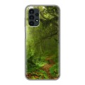 Дизайнерский силиконовый чехол для Samsung Galaxy A13 4G лес