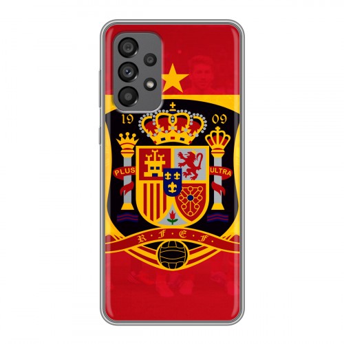 Дизайнерский силиконовый чехол для Samsung Galaxy A73 5G флаг Испании