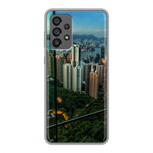 Дизайнерский силиконовый чехол для Samsung Galaxy A73 5G Гонконг