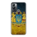 Дизайнерский силиконовый чехол для Infinix Hot 12i Флаг Украины