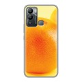 Дизайнерский силиконовый чехол для Infinix Hot 12i Апельсины