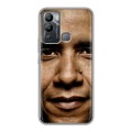 Дизайнерский силиконовый чехол для Infinix Hot 12i Барак Обама